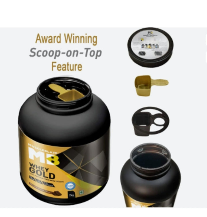 MuscleBlaze Whey Gold Protein Powder