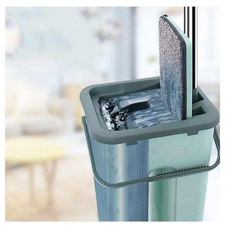 Flat Mop With Bucket