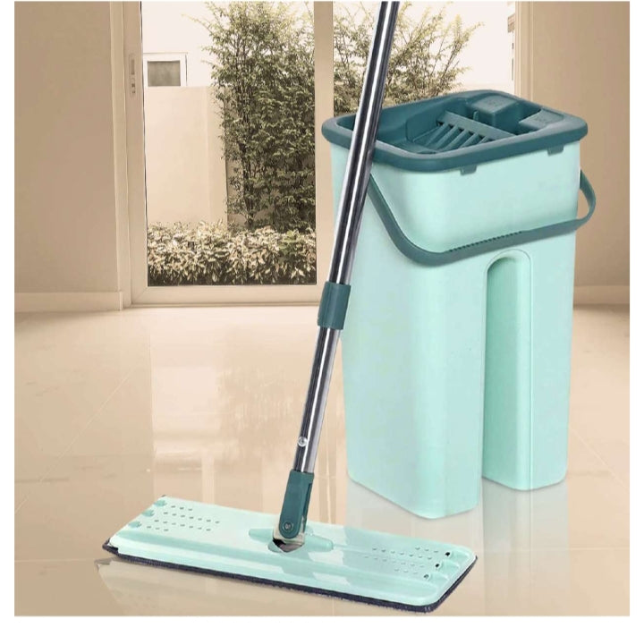 Flat Mop With Bucket